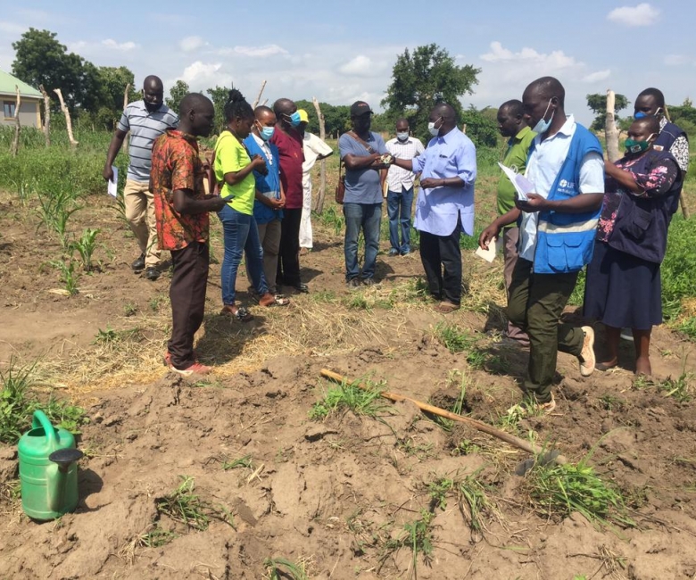 Friends of Zoka team leader and other stakeholders on World Environment Day 2021